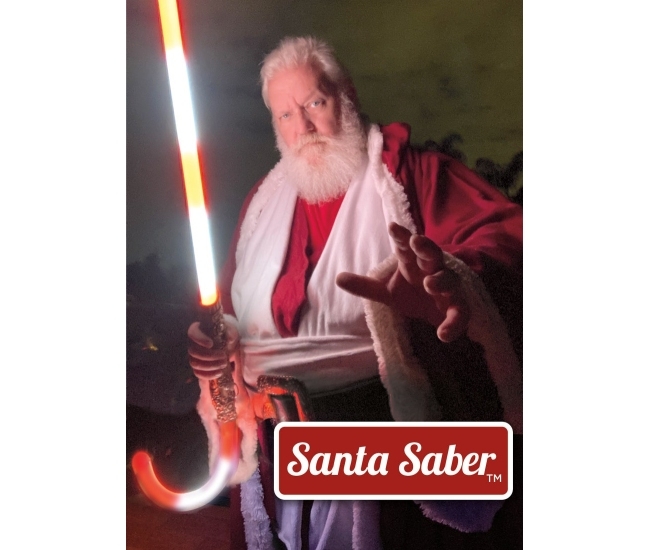 Santa Saber: el sable navideño más original