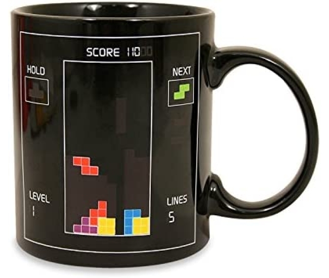 Taza Tetris Heat Changing: el regalo original para los fans de Tetris