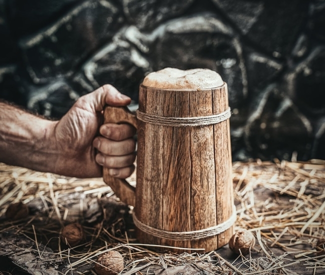 Tazas de cerveza Tankard de madera - Originales y de alta calidad