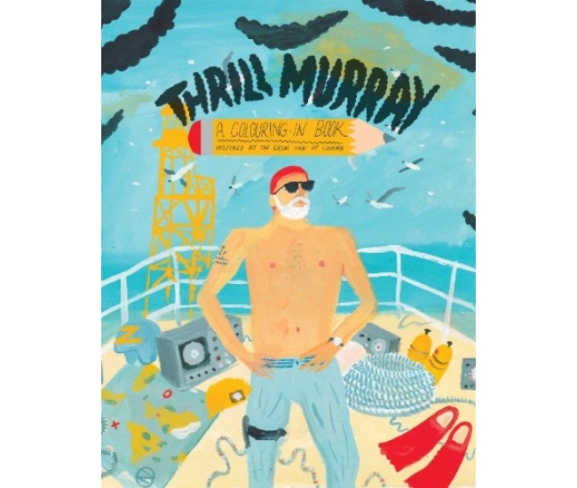 Thrill Murray: El libro para colorear que nos hace revivir los clásicos de Bill Murray