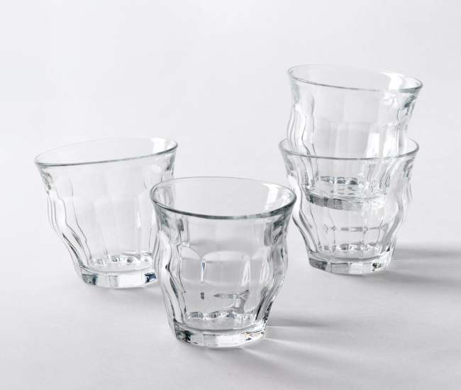 Tipsy Clear 4 | Los vasos de vidrio que parecen estar derritiéndose | LL Shop