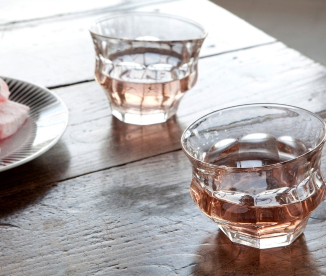 Tipsy Clear 4 | Los vasos de vidrio que parecen estar derritiéndose | LL Shop