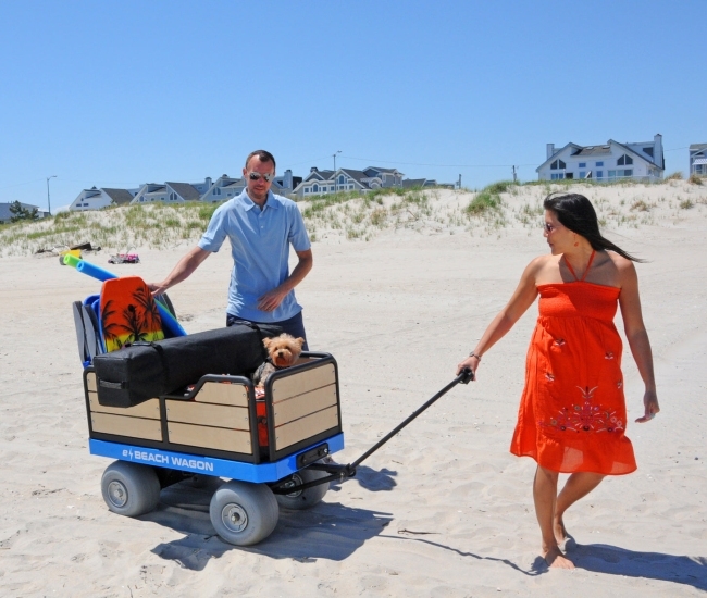 Vagón Motorizado Todoterreno | El transporte más original para la playa