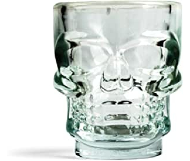 Vasos Skull Shot de Kikkerland: bebiendo como un auténtico guerrero