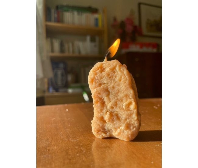 Velas Chicken Nugget - Vela Hecha a Mano/Cera de Soja/Nugget de Pollo/Regalo Original/Decoración para Hogar