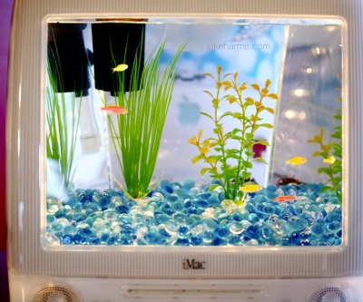 Acuario Retro Mac: nuevo hogar para tus peces
