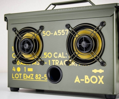Caja de altavoces Ammo: el regalo más original para los amantes de la música