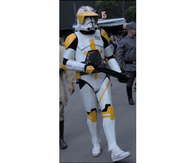 Conviértete en un soldado clon de Star Wars con esta increíble armadura hecha a mano!