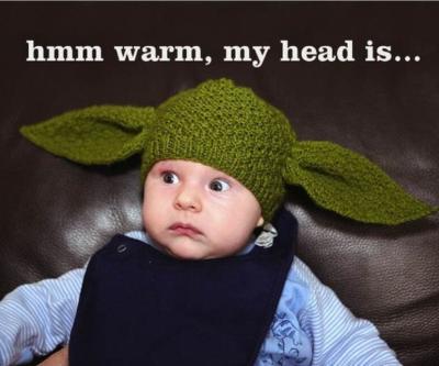 La Baby Yoda Beanie - Mantén a tu bebé caliente y conectado con la Fuerza
