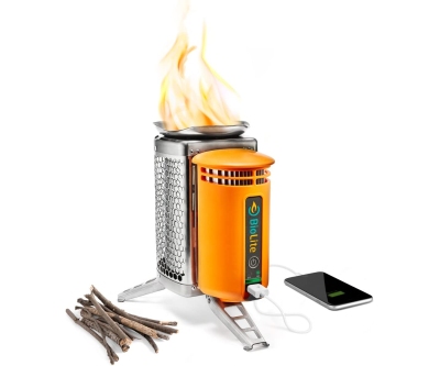 Cargador de estufa de camping de BioLite: disfruta de una hoguera mientras cargas tus dispositivos!