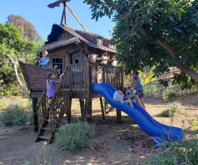 Casa Pirata del Árbol: El Refugio Perfecto para Pequeños Aventureros