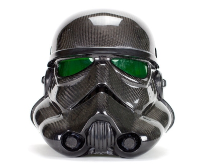 Casco de soldado de asalto de fibra de carbono - El regalo perfecto para los fans de Star Wars