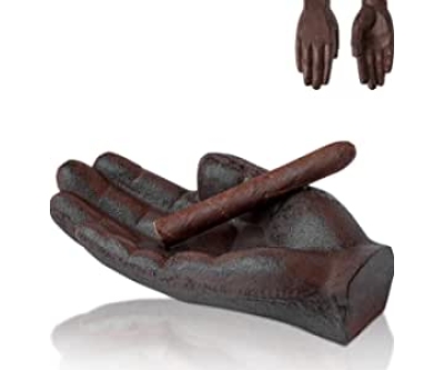 Cenicero de mano de hierro fundido - Comfify