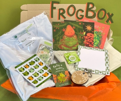 FrogBox: la caja de golosinas de la rana | Regalos originales de ranas