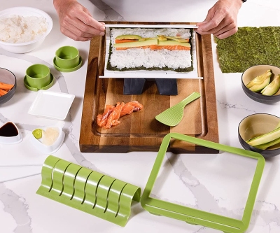 Kit para enrollar sushi: haz sushi en casa de forma fácil y divertida