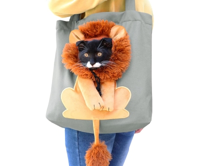Lion Cat Carrier: el transportín para gatos más cool y cómodo