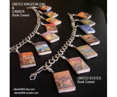 Harry Potter Mini Book Charm bracelet - Lleva contigo un pedazo de Hogwarts