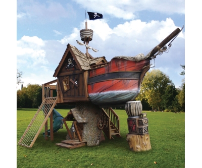 Pirate Ship Play House: El...