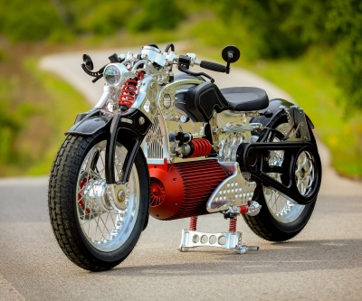 The 1 de Curtiss Motorcycle Co.: lujo y sostenibilidad en dos ruedas